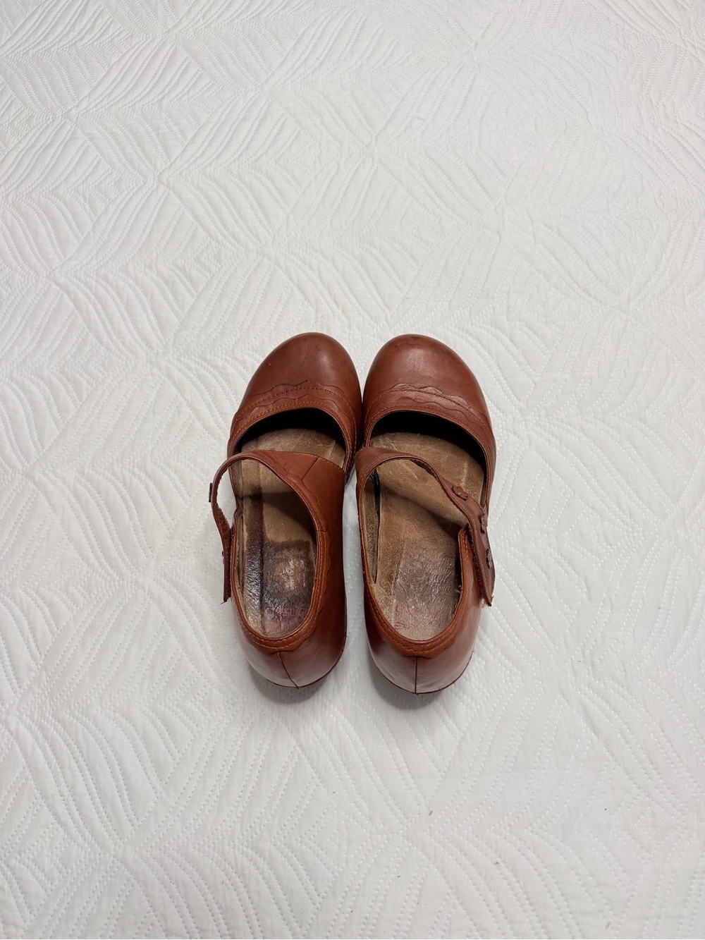 Dansko Harlow Women’s Brown Leather Mary Jane Clogs. Size 40 (9) - Picture 5 of 8